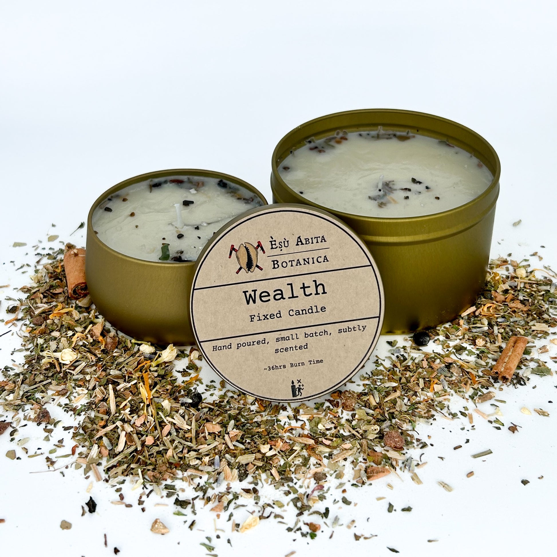 Wealth Candle - Esu Abita Botanica